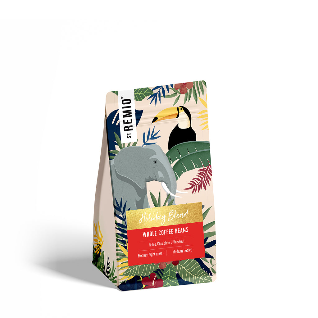 HOLIDAY BLEND – 250g Whole bean Café Blend