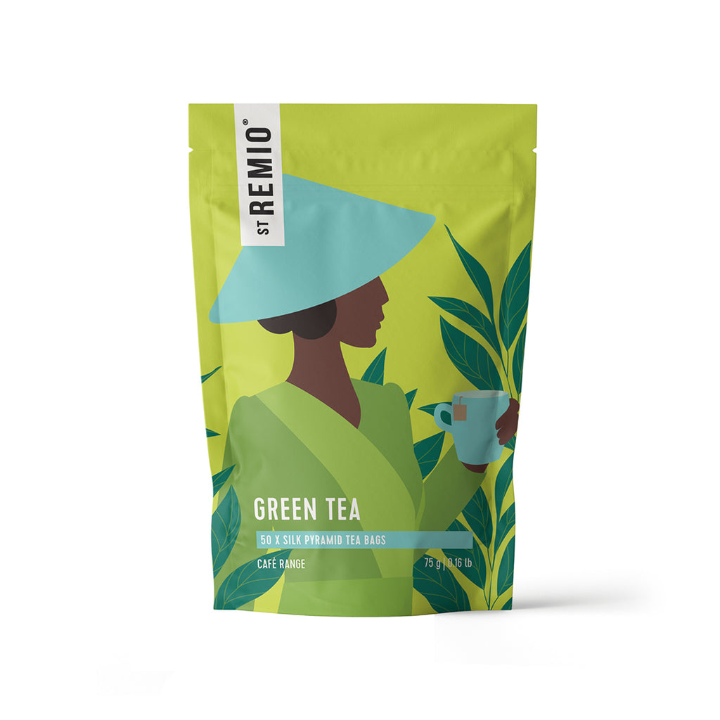 Green Pyramid Tea Bags x 50