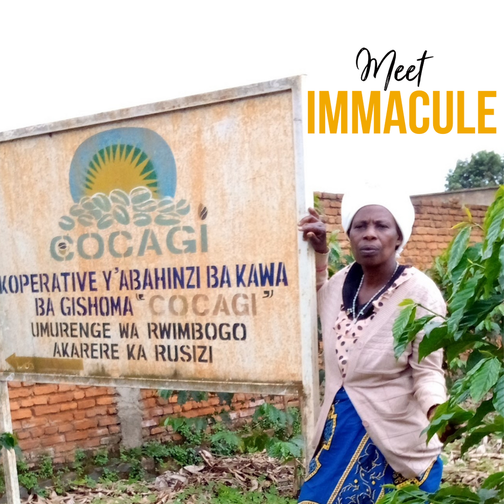 Meet Immacule, a Female Rwandan Coffee Grower