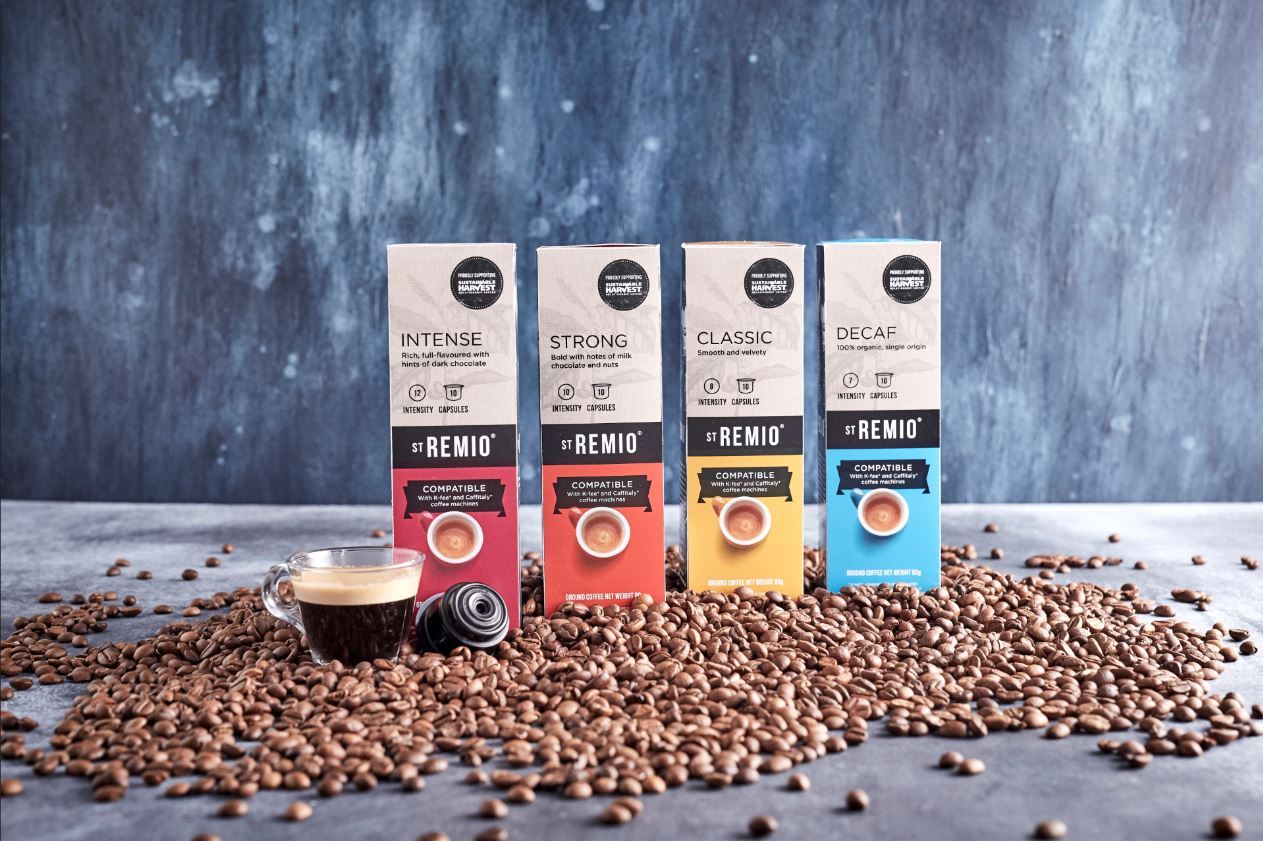 Introducing our new K fee Caffitaly compatible coffee capsules St Remio Coffee