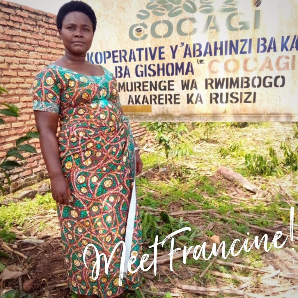 Meet Francine, a Female Rwandan Coffee Grower