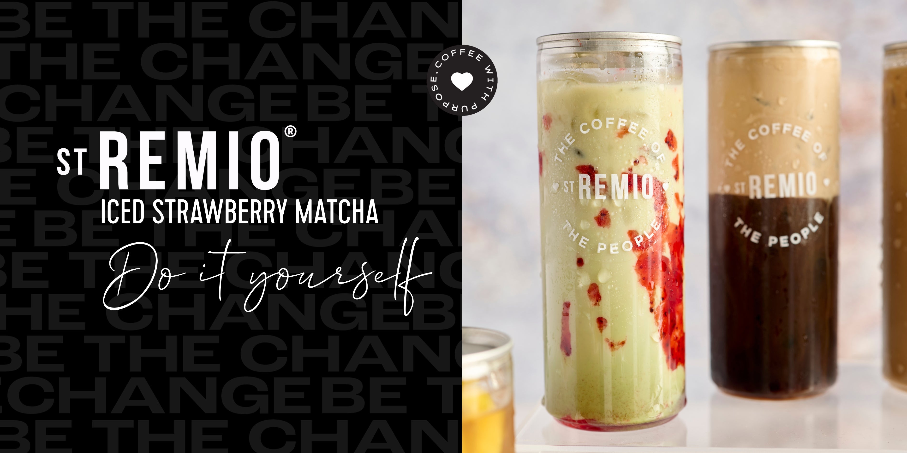 St Remio's Strawberry Iced Matcha Recipe
