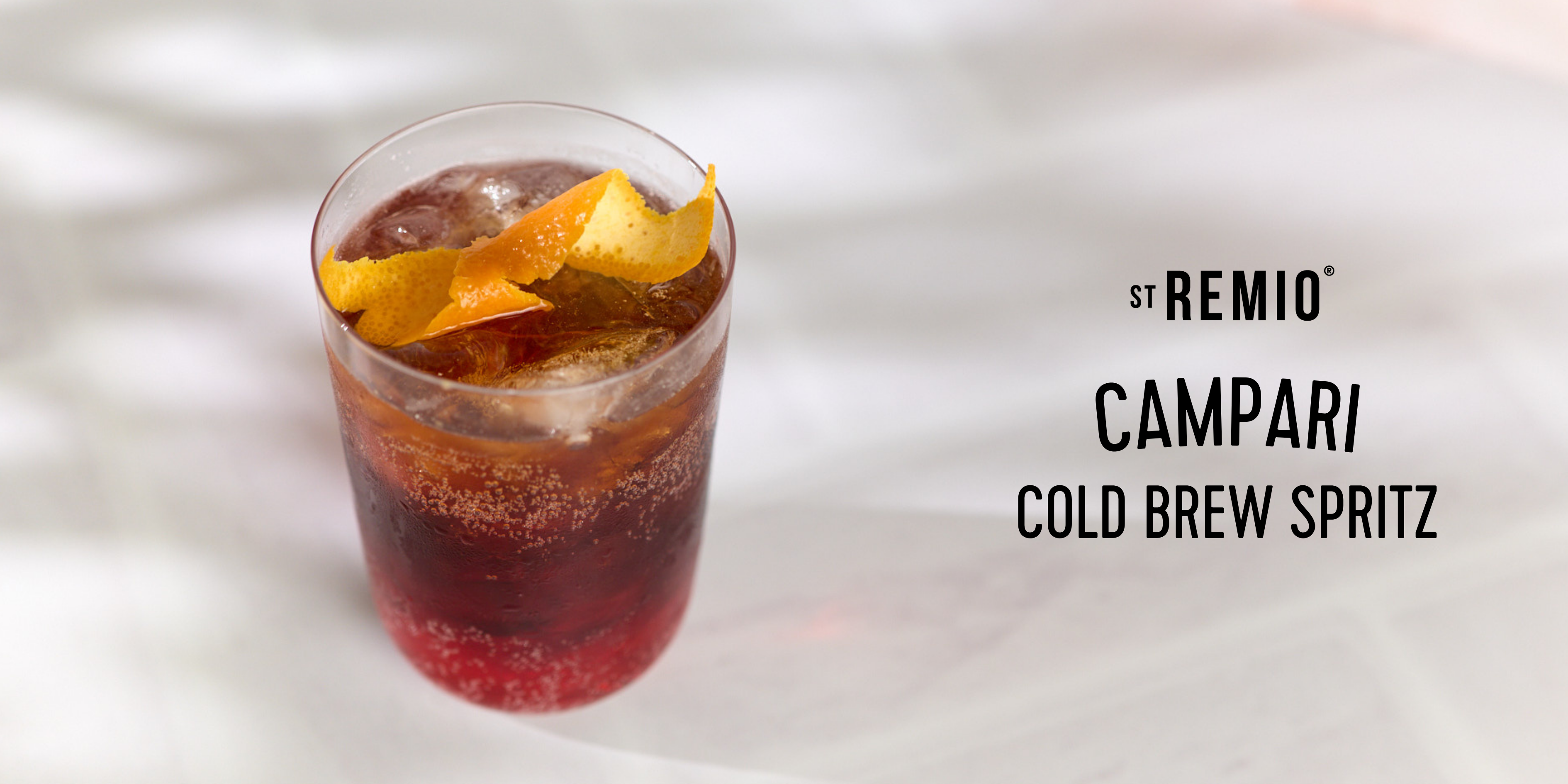 St Remio's Campari Cold Brew Spritz