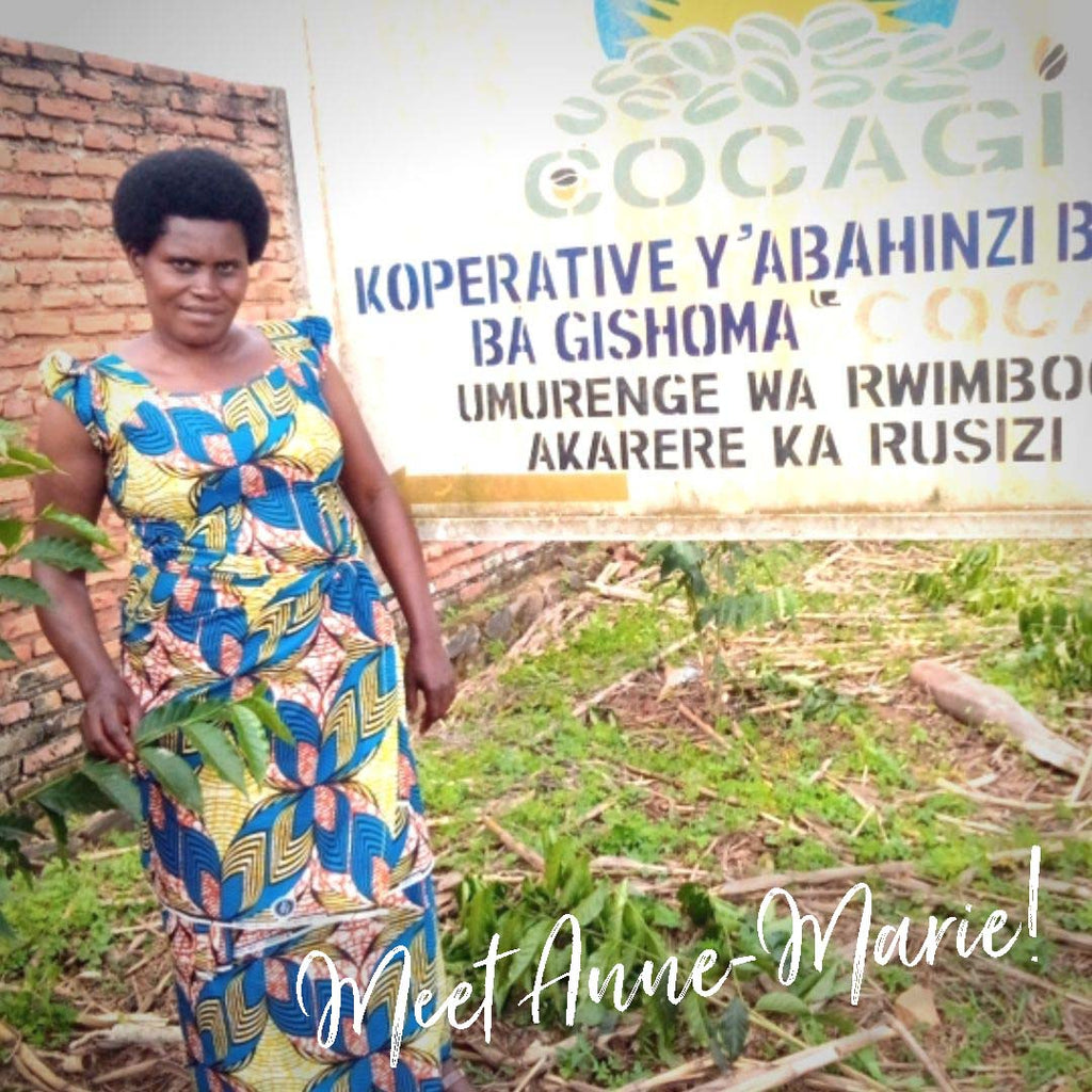 Meet Anne-Marie, a Female Rwandan Coffee Grower
