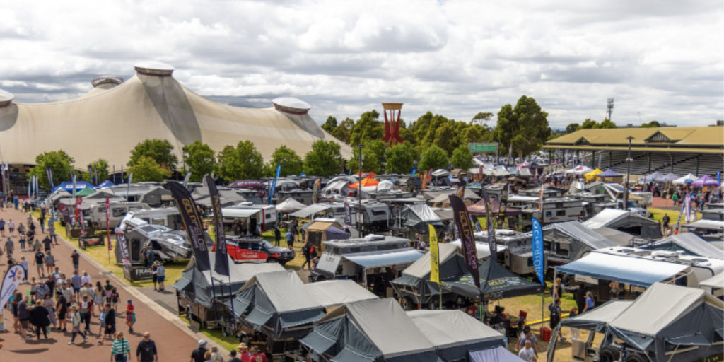 Victorian Caravan & Camping Supershow at Melbourne Showgrounds