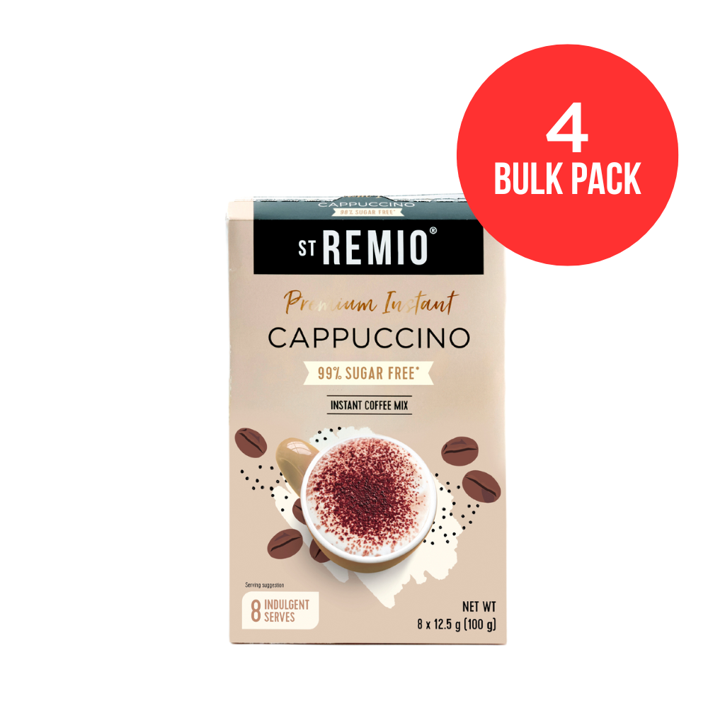 St Remio Premium Instant 99% Sugar Free Cappuccino Bulk Pack