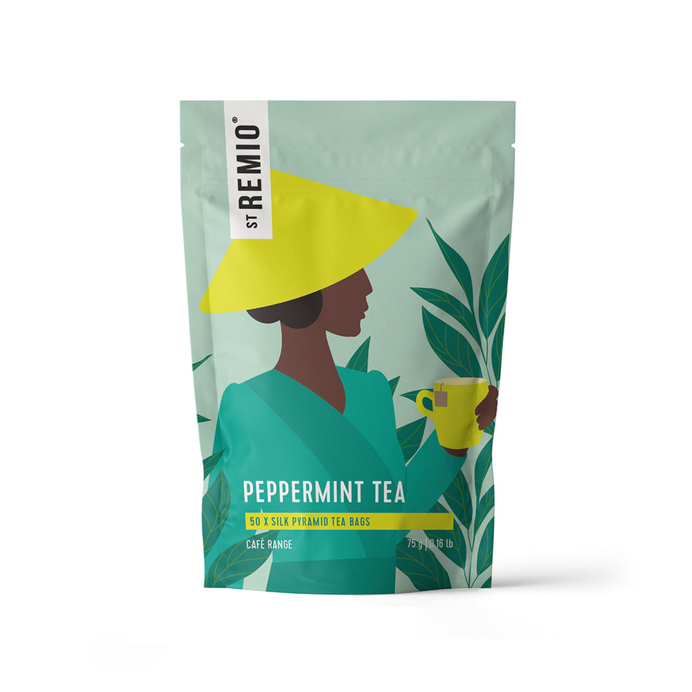 Peppermint Pyramid Tea Bags x 50 – St Remio Coffee