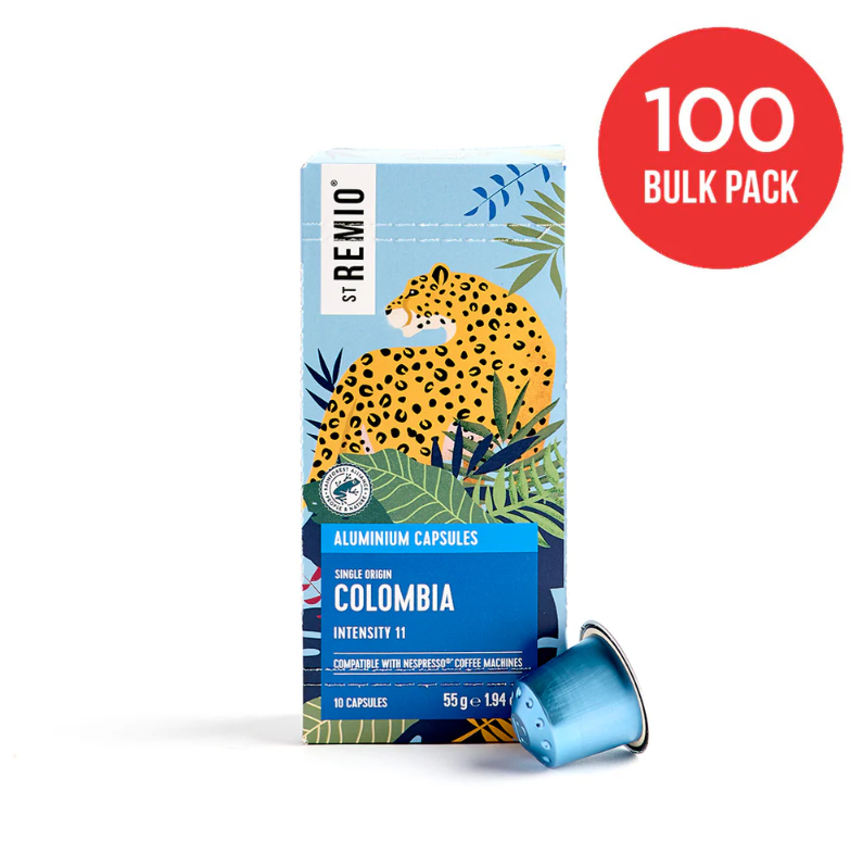 COLOMBIA - Nespresso®* Aluminium Capsules x 100 Pack