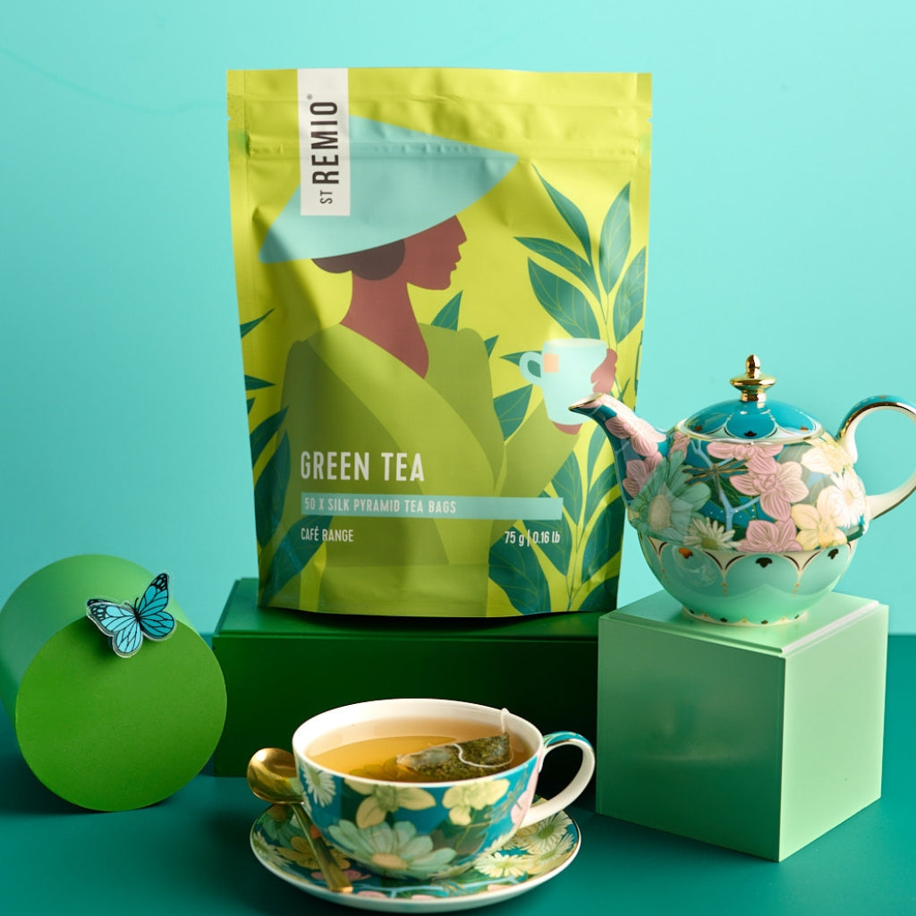 Green Pyramid Tea Bags x 50