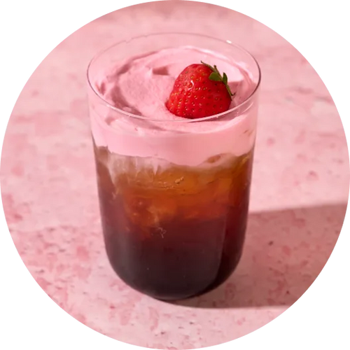 Coconut Strawberry cold brew