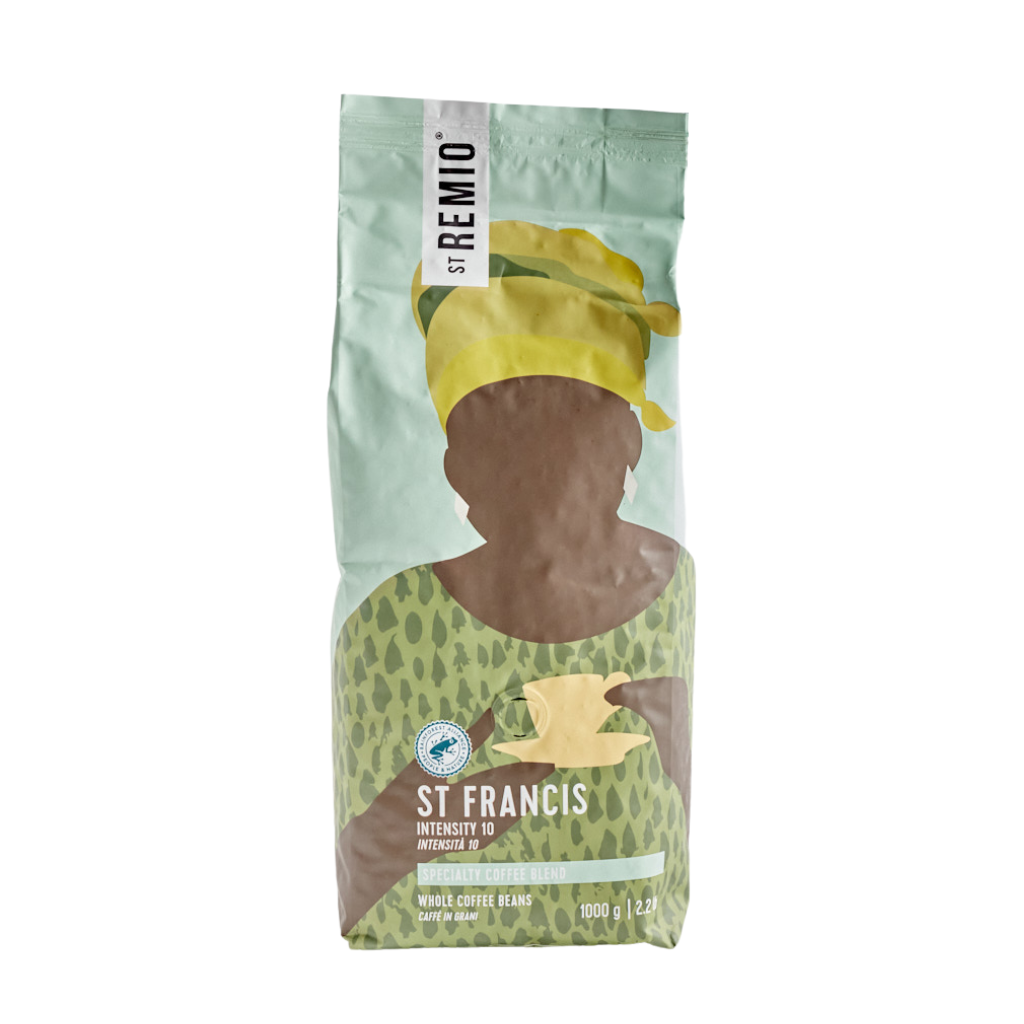 ST FRANCIS – 1kg Whole bean Café Blend | St Remio Coffee
