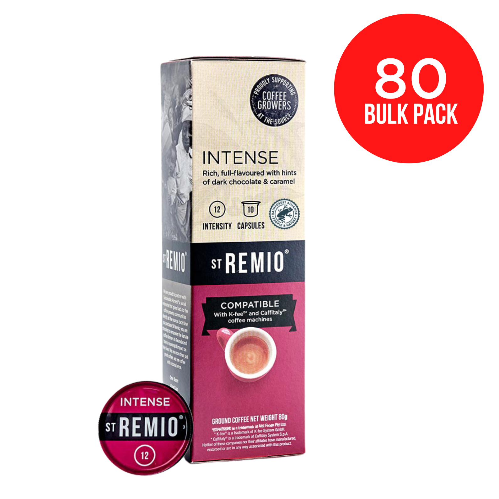 INTENSE Expressi Caffitaly Compatible Capsules St Remio Coffee